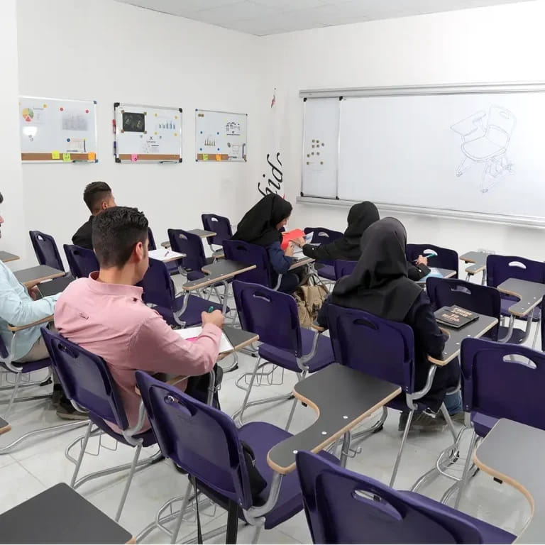 صندلی دانشجویی 4 نفره شیدکو